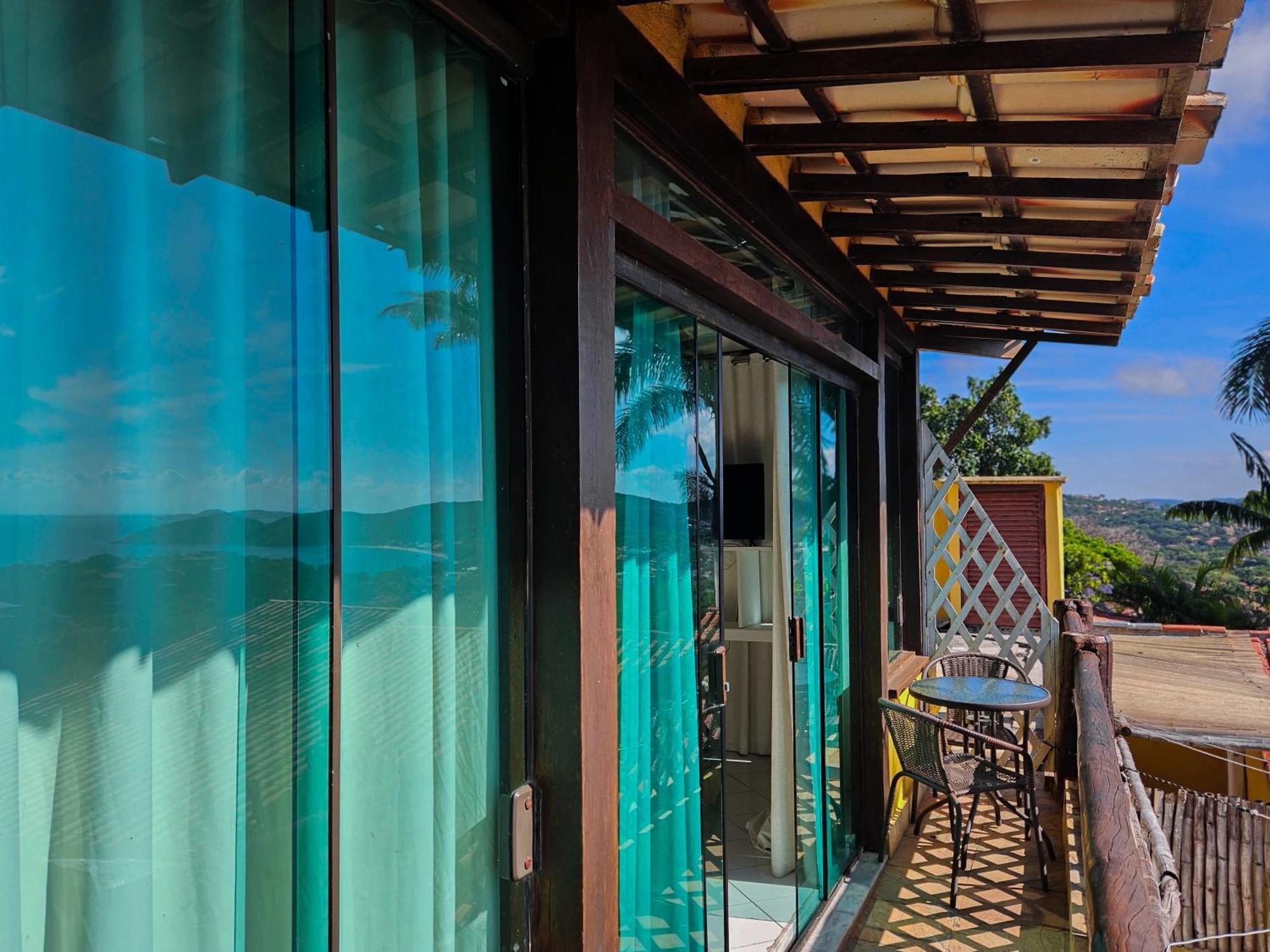 Bella Vista Ocean View Hotel Búzios Exterior foto A glass house in the Philippines